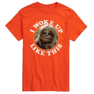 Men's - Star Wars - I Woke Up Like This Chewie Short Sleeve Graphic T-Shirt - 1 of 4