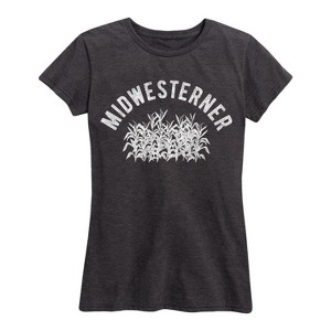Women's - Instant Message - Midwesterner Short Sleeve Graphic T-Shirt - 1 of 4