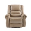 GlasFlength Accent Chairs Modern with Comfortable Seating for Living Room or Lounge Area Brown,38.6”*39”*41.3" - 3 of 4
