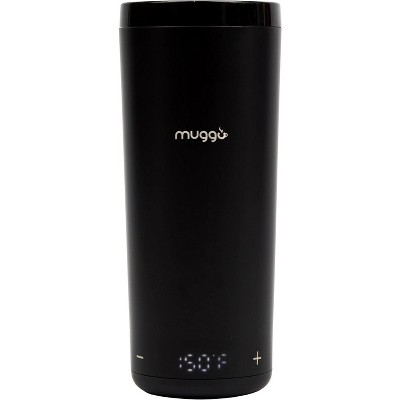 muggo 12 oz. Black Stainless Steel Temperature Control Mug MUG-002