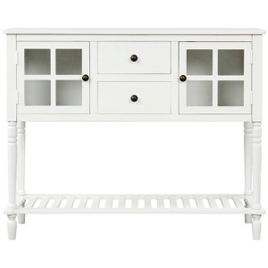 Bella Depot 42''W Sideboard Console Table with Bottom Shelf - 1 of 4