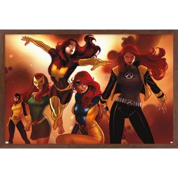 Trends International Marvel Comics X-Men - Jean  X-Men Evolutions #1 Framed Wall Poster Prints
