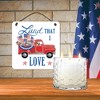 Courtside Market 13.5 oz, 3 Wick Citronella Candle & Land That I Love 10x10 Hanging Artboard Set - 2 of 4