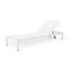 PAGED Patio Chaise Lounge Modern Aluminum Frame Recliner with Mesh Adjustable Lounge Chair for Garden, Poolside - 4 of 4