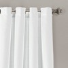 Lush Décor Prima Window Curtain Panels Black/White 54X108 Set - 2 of 4