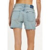 Women's Raw Hem Denim Short - SOCIALITE - 2 of 4