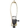 Polystone Buffet Lamp with Tapered Shade Bronze - Olivia & May - 4 of 4