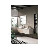 Elegant Lighting Rectangle pivot mirror 24x20 inch in silver - 3 of 4