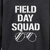 Women's - Instant Message - Field Day Squad Lightweight French Terry Wide Neck Long Sleeve Graphic Shirt - 2 of 4