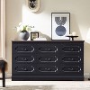 Farmhouse Dresser for Bedroom, Rustic Wood Chest of Drawers for Bedroom - 4 of 4