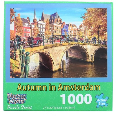 JPW Industries Inc. Autumn In Amsterdam 1000 Piece Jigsaw Puzzle