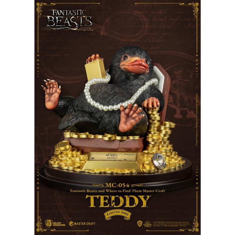 WARNER BROS Fantastic Beasts And Where To Find Them Master Craft Teddy (Master Craft), 1 of 9