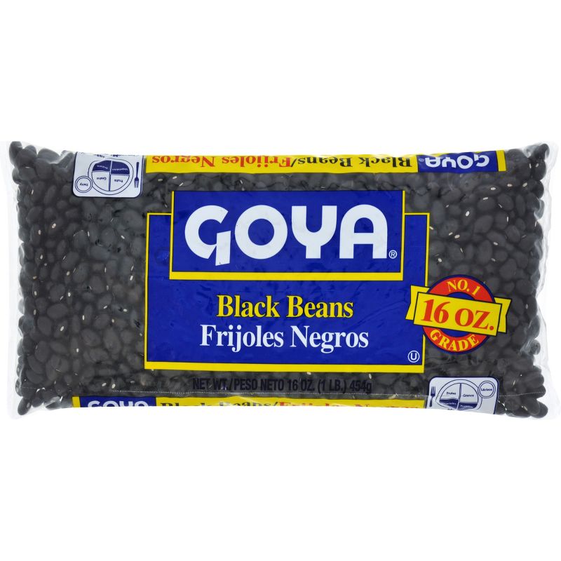 Goya Black Beans 16oz, 1 of 4