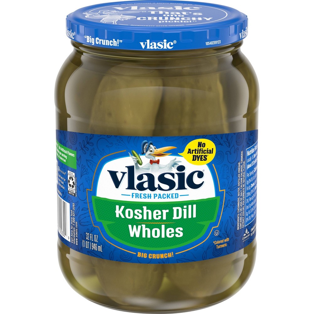 UPC 054100000309 product image for Vlasic Classic Kosher Dill Pickles - 32oz | upcitemdb.com