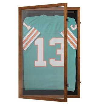 LARGE Pin Medal Display Case Shadow Box Wooden Display Case, with Acrylic  Door, (Cherry Finish) 