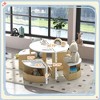 SKRAN 5-Piece Kids Table and Chairs Set with Storage for Art, Craft, Drawing, Playroom, Classroom, Nursery, White - 3 of 4