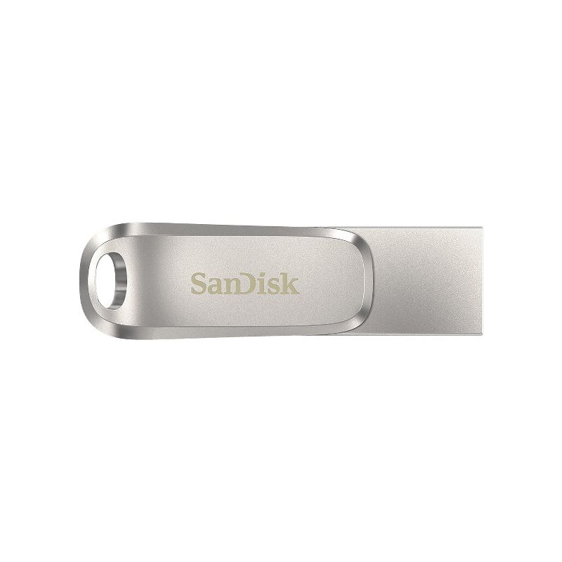 SanDisk Ultra Dual Luxe Dual 128GB USB 3.1 Flash Drive Silver (SDDDC4-128G-A46), 2 of 6