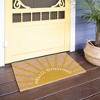 Balta Rugs 1'5"x2'5" Hello Sunshine Greeting Natural Papilio Coir Doormat - 2 of 4