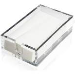 Acrylic Napkin Holder with Napkins (Fits 8 x 4.5 in.)