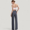 Anna-Kaci Active Women's High Waist Wide Leg Pants with Front Pleat Detail - 4 of 4