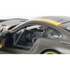 Mercedes AMG GT3 #1 Matt Gray with Yellow Stripes "GT Racing" 1/24 Diecast Model Car by Motormax - 2 of 4