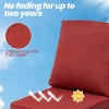 Pellebant Patio Chair Cushions Waterproof for Outdoor Furniture with Removable Cover Deep Seat & Back Cushion - 3 of 4