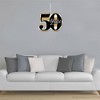 Big Dot of Happiness We Still Do - 50th Wedding Anniversary - Hanging Porch Anniversary Party Outdoor Decorations - Front Door Decor - 1 Piece Sign - 3 of 4