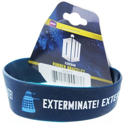 Seven20 Doctor Who Rubber Wristband Exterminate