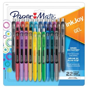 Paper Mate InkJoy 22pk Gel Pens 0.7mm Medium Tip Multicolored - 1 of 4