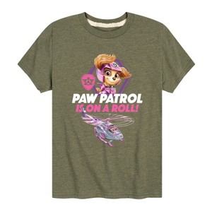 Boys' - Paw Patrol - Paw Patrol Is On Roll Short Sleeve Graphic T-Shirt - 1 of 4