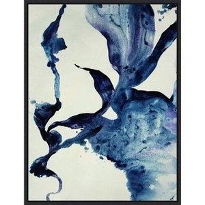 Amanti Art Indigo II by Kari Taylor Canvas Wall Art Print Framed 18 x 24-in. - 1 of 4