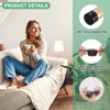 Unique Bargains Silicone Cups Round Felt Furniture Pads for Hardwood Floors 24 Pcs - 2 of 4