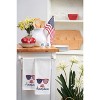 C&F Home All American Sunglasses 4th of July Cotton Kitchen Towel Patriotic Dishtowel Decoration - 3 of 4
