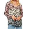 Women's LEOPARD LONG SLEEVE TOP - Haptics - 2 of 4