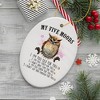 My Five Moods Quirky Owl Ornament, Cute and Funny Christmas Gift| OrnamentallyYou - 4 of 4