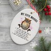 My Five Moods Quirky Owl Ornament, Cute and Funny Christmas Gift| OrnamentallyYou - image 4 of 4