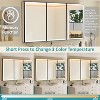 Grand Bathroom Medicine Cabinet with LED Mirror, Recessed or Surface Mount, Defogger, Adjustable Shelves, Dimmable - 4 of 4