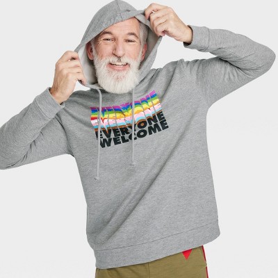 Photo 1 of Pride Adult Everyone Hoodie - Gray XL