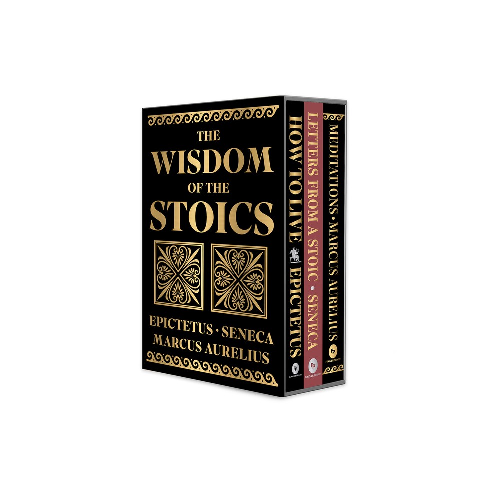 The Wisdom of the Stoics Boxed Set (Deluxe Hardbound Edition) - by Seneca Epictetus (Mixed Media Product)