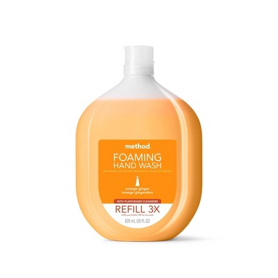 Method Foaming Hand Soap Refill - Orange Ginger - 28 fl oz