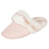 Jessica Simpson Girl's Micro-Suede Scuff Slippers - 2 of 4