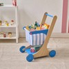 Little Helper Fresh Wooden Shopping Cart with 13 Pretend Food Accessories, Rolling Wheels - Push Toy - 2 of 4