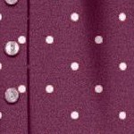 deep claret polka dot