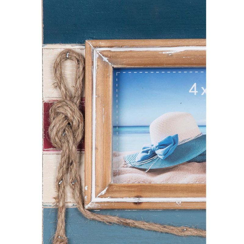 Beachcombers Anchor Rope Photo Frame 10 x 8.3 x 0.79 Inches., 2 of 5