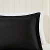 GlasFlength Bedding Sets Full Queen 3M Scotchgard Diamond Quilting Reversible Down Alternative Comforter Set, Black, 22.44"*18.11"*5.51" - 4 of 4