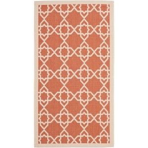 Courtyard CY6032 Power Loomed Indoor and Outdoor Rug - Safavieh - 1 of 3