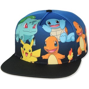 Pokemon Youth Group Gradient Sublimation Snapback Flatbill Hat - 1 of 4
