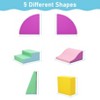 ColorfulSoft Suede Leather Toddler Climbing Set – Lightweight Foam Blocks for Kids 1-3 (Indoor Play Gym/Sliding Climber) (1-Pack) - 4 of 4