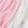 Fitted Playard Jersey Sheet - Cloud Island™ Hearts/Pink 2pk - 2 of 3