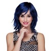 West Bay Imports Inc Kharma Midnight Blue Adult Costume Wig - 3 of 4